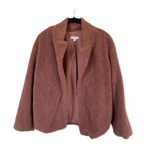 14th Union Rose Pink Fuzzy Jacket